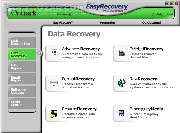 دانلود Ontrack EasyRecovery Technician 16.0.0.8 / Toolkit + Mac - دانلود ایزی ریکاوری قوی ترین نرم افزار بازیابی اطلاعات - سافت گذر