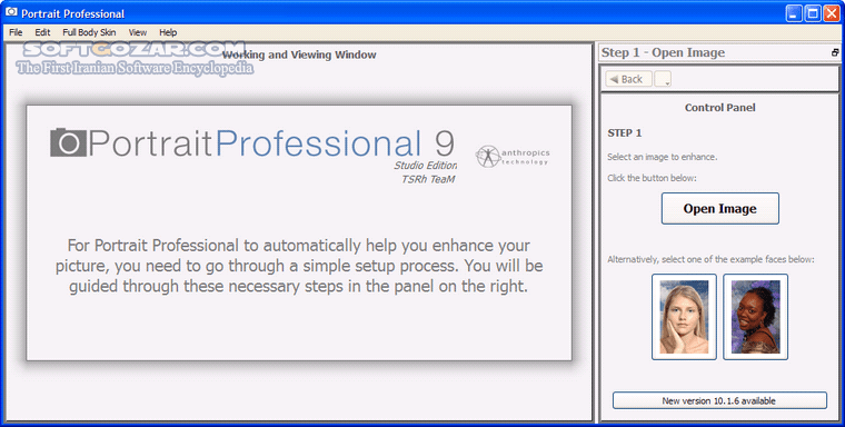 دانلود Portrait Professional Standart 15.7.3 + Portable / 15.4.1 - دانلود بهترین برنامه برای کار کردن روی تصاویر صورت و افزایش زیبایی آنها - سافت گذر