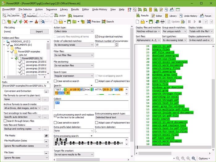 دانلود PowerGREP 5.3.7 - دانلود جستجوی پیشرفته - سافت گذر
