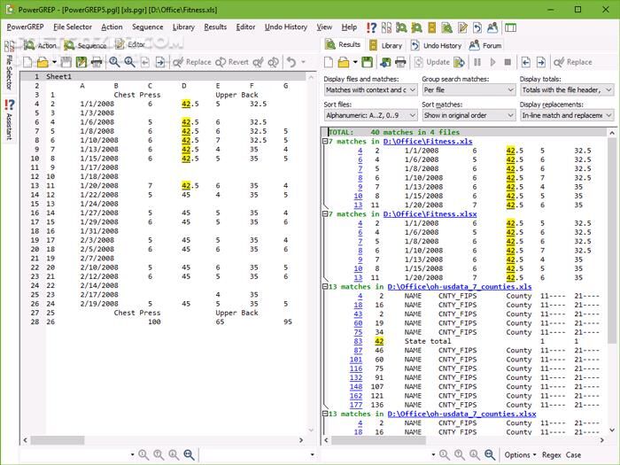 دانلود PowerGREP 5.3.7 - دانلود جستجوی پیشرفته - سافت گذر