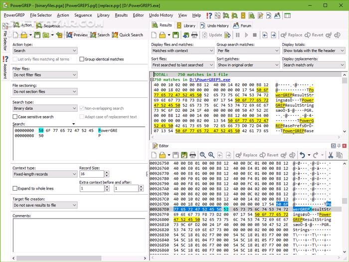 دانلود PowerGREP 5.3.7 - دانلود جستجوی پیشرفته - سافت گذر
