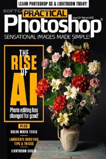 دانلود مجله تخصصی در زمینه گرافیک و آموزش های مرتبط با آن ( آموزش های عملی فوتوشاپ ) - دانلود کتاب مجله Practical Photoshop فوریه 2021 - سافت گذر
