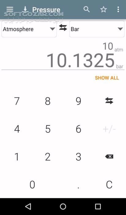 دانلود Precise Unit Converter Pro 3.24 for Android +2.3 - دانلود تبدیل واحد دقیق برای اندروید - سافت گذر