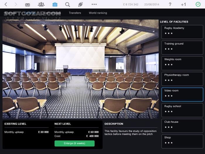 دانلود Pro Rugby Manager 2015 - دانلود بازی شبیه‌ساز مدیریت راگبی حرفه‌ای 2015 - سافت گذر