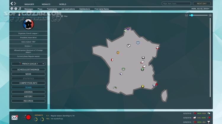 دانلود Pro Basketball Manager 2019 + Updates - دانلود بازی مدیریت بسکتبال برای کامپیوتر - سافت گذر