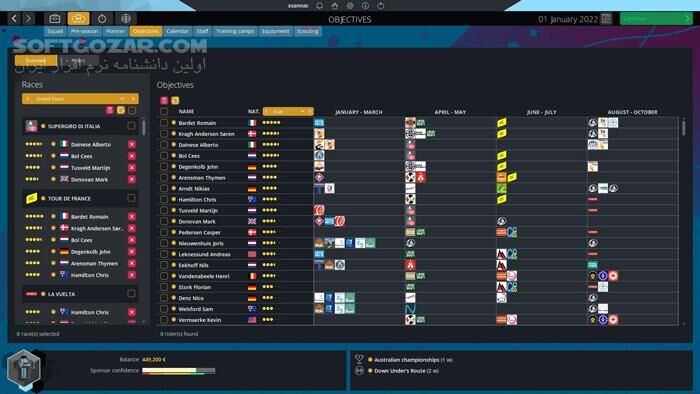 دانلود Pro Cycling Manager 2022 - دانلود بازی مدیریت دوچرخه سواری - سافت گذر