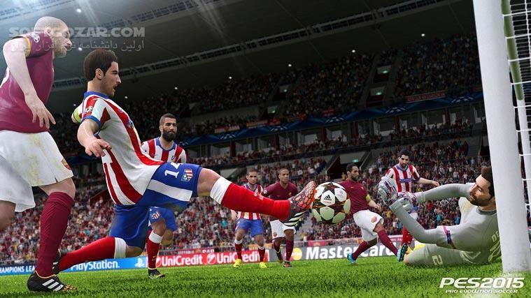 دانلود Pro Evolution Soccer 2015 With Update v1.03 with Data Pack v3.0 - دانلود بازی فوتبال حرفه ای 2015 - سافت گذر