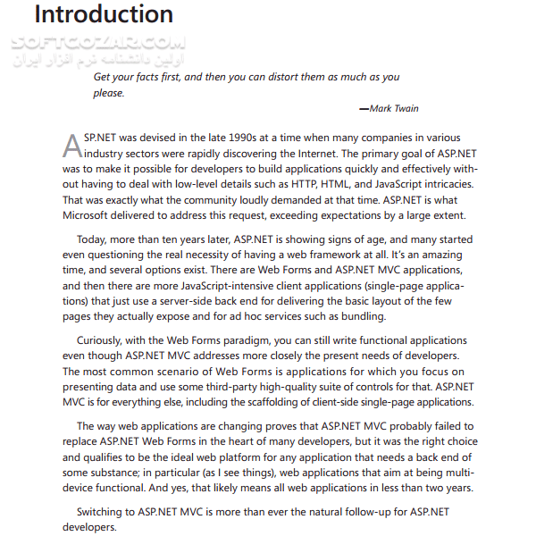 دانلود Programming Microsoft ASP.NET MVC - دانلود کتاب آموزش برنامه نویسی دات نت ام وی سی - سافت گذر