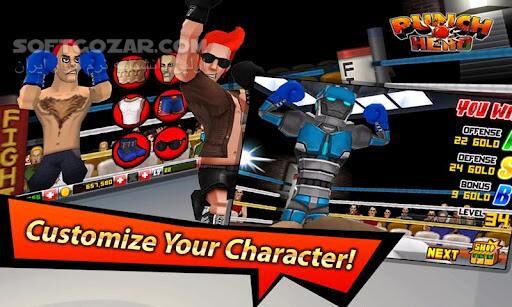 دانلود Punch Hero 1.3.7 for Android +2.3 - دانلود بازی بوکس برای اندروید - سافت گذر