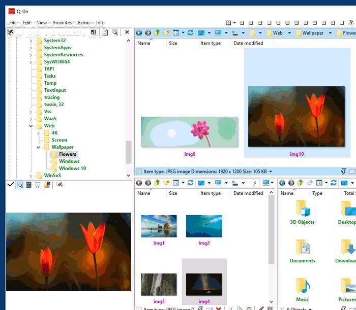 دانلود Q-Dir 12.42 - دانلود مدیریت فایل - سافت گذر