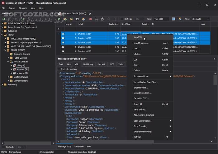 دانلود QueueExplorer Professional 5.0.63 - دانلود مدیریت پیام های ویندوز - سافت گذر