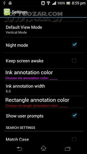 دانلود Radaee PDF Reader 8.2.4 for Android +3.0 - دانلود نمایش فایلهای PDF برای اندروید - سافت گذر