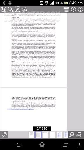 دانلود Radaee PDF Reader 8.2.4 for Android +3.0 - دانلود نمایش فایلهای PDF برای اندروید - سافت گذر