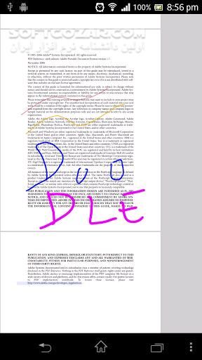 دانلود Radaee PDF Reader 8.2.4 for Android +3.0 - دانلود نمایش فایلهای PDF برای اندروید - سافت گذر