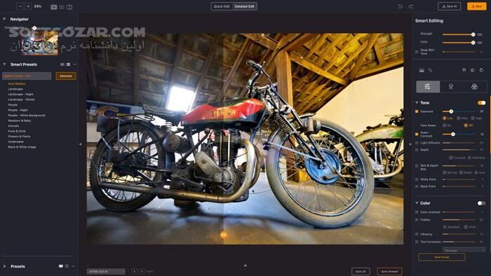 دانلود Radiant Photo 1.3.0.385 - دانلود ویرایش عکس حرفه ای - سافت گذر