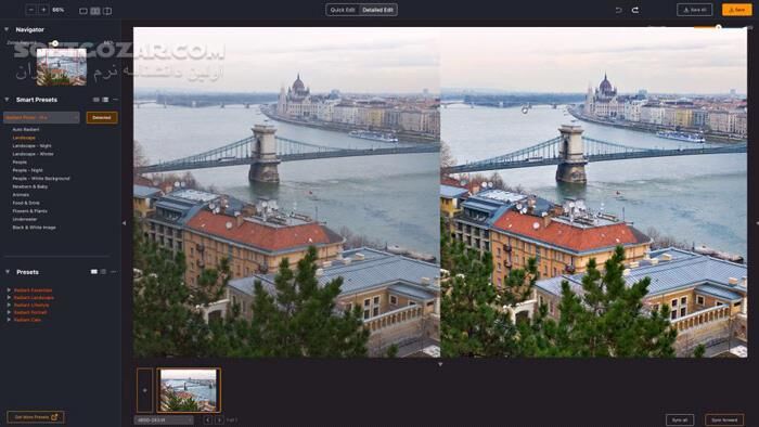 دانلود Radiant Photo 1.3.0.385 - دانلود ویرایش عکس حرفه ای - سافت گذر