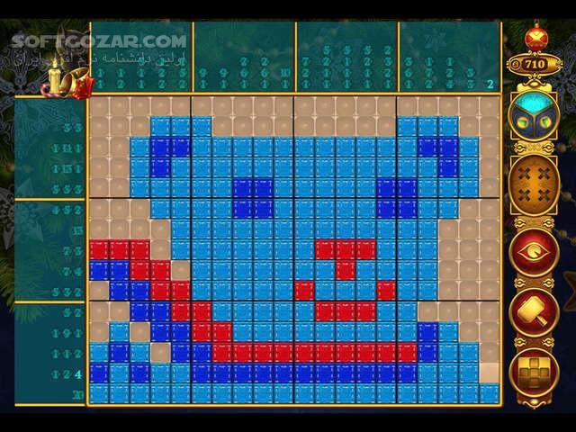 دانلود Rainbow Mosaics - Christmas Lights - دانلود بازی موزاییک‌های رنگین کمان - چراغ‌های کریسمس - سافت گذر