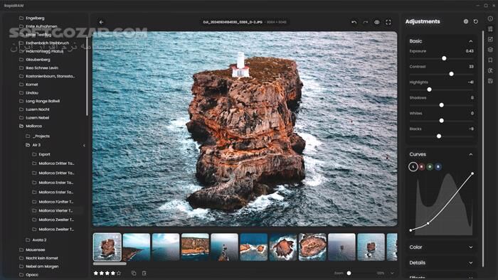 دانلود RapidRAW 1.4.6 - دانلود ویرایش عکس RAW - سافت گذر