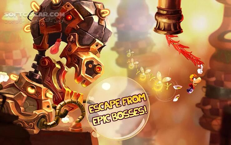دانلود Rayman Fiesta Run 1.4.2 for Android +3.0 - دانلود بازی دونده ریمن برای اندروید - سافت گذر