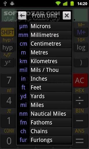 دانلود RealCalc Plus 2.3.1 Patched for Android +1.5 - دانلود بهترین ماشین حساب حرفه‌ای اندروید برای اندروید - سافت گذر