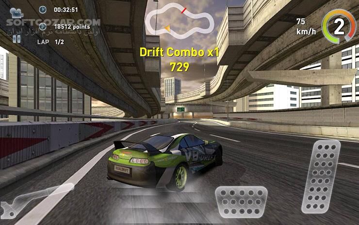 دانلود Real Drift Car Racing 5.0.7 for Android +2.3 - دانلود مسابقات ماشین سواری برای اندروید - سافت گذر