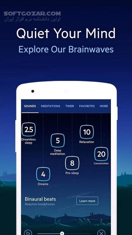 دانلود BetterSleep: Sleep tracker 25.21 for Android +8.0 - دانلود ریلکس ملودی برای اندروید - سافت گذر