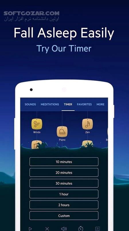 دانلود BetterSleep: Sleep tracker 25.21 for Android +8.0 - دانلود ریلکس ملودی برای اندروید - سافت گذر