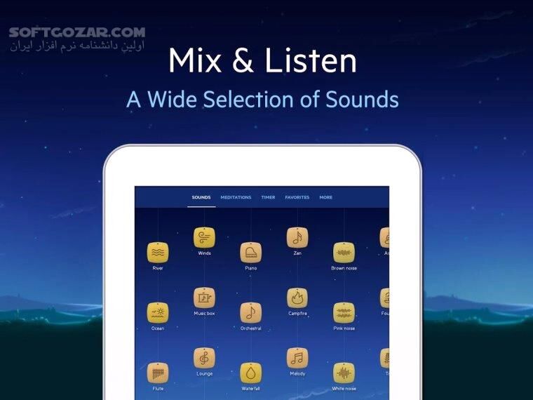 دانلود BetterSleep: Sleep tracker 25.21 for Android +8.0 - دانلود ریلکس ملودی برای اندروید - سافت گذر