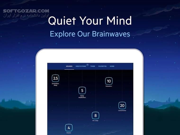 دانلود BetterSleep: Sleep tracker 25.21 for Android +8.0 - دانلود ریلکس ملودی برای اندروید - سافت گذر