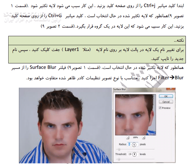 دانلود روتوش در فتوشاپ - دانلود کتاب آشنایی با نرم افزار روتوش در فتوشاپ - سافت گذر