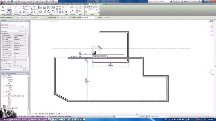 دانلود مجموعه فیلم‌های آموزش فارسی رویت آرشیتکچر Revit Architecture - دانلود آموزش رویت آرشیتکچر - سافت گذر