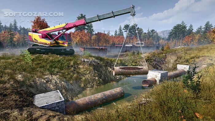 دانلود RoadCraft - Rebuild v4.0 - دانلود بازی شبیه‌ساز راه‌سازی - سافت گذر