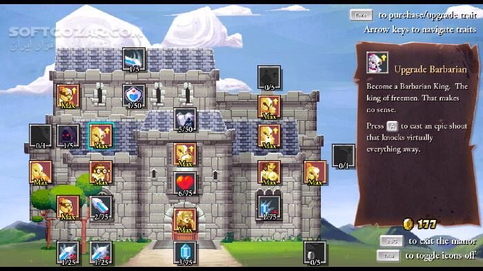 دانلود Rogue Legacy - دانلود بازی اکشن برای کامپیوتر - سافت گذر