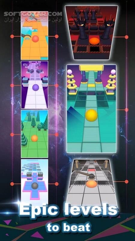 دانلود Rolling Sky 8.6.4 for Android +2.3.3 - دانلود رولینگ اسکای برای اندروید - سافت گذر