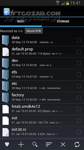 دانلود Root Explorer 4.12.3 for Android +4.0 - دانلود روت اکسپلورر برای اندروید - سافت گذر
