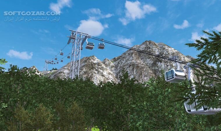 دانلود Ropeway Simulator 2014 - دانلود بازی شبیه‌ساز تله‌کابین 2014 - سافت گذر