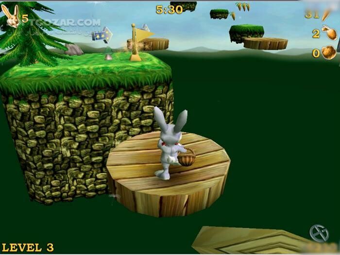 دانلود Rosso Rabbit in Trouble - دانلود بازی دردسرهای خرگوش روسو - سافت گذر