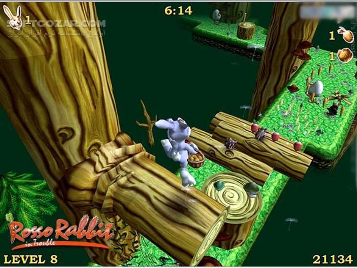 دانلود Rosso Rabbit in Trouble - دانلود بازی دردسرهای خرگوش روسو - سافت گذر