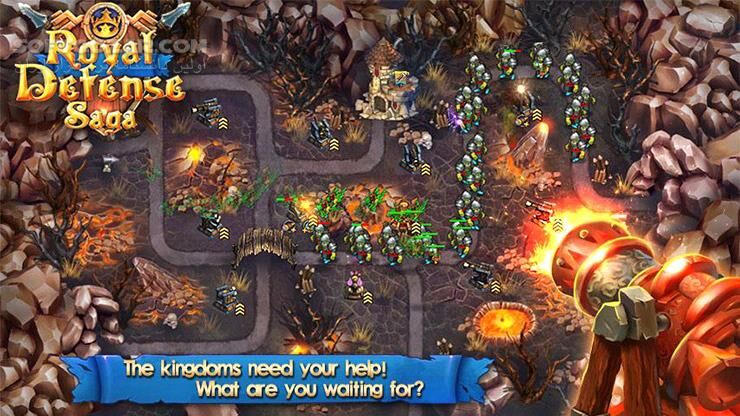 دانلود Royal Defense Saga 1.04 for Android - دانلود بازی دفاع سلطنتی برای اندروید - سافت گذر