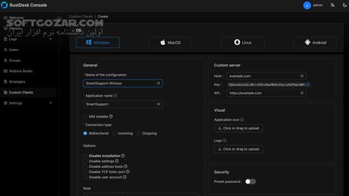 دانلود RustDesk 1.4.4 - دانلود کنترل از راه دور کامپیوتر - سافت گذر