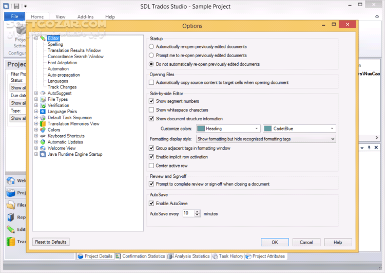 دانلود Trados Studio 2022 SR1 Professional 17.1.6.16252 / 2021 / 2019 - دانلود نرم افزار ترجمه به کمک رایانه - سافت گذر