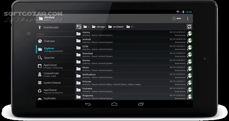 دانلود SD Maid Pro 5.6.3 for Android +5.0 - دانلود مدیریت فضای گوشی برای اندروید - سافت گذر