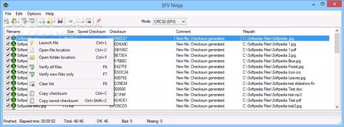 دانلود SFV Ninja - دانلود چک کردن فایل‌ ها - سافت گذر