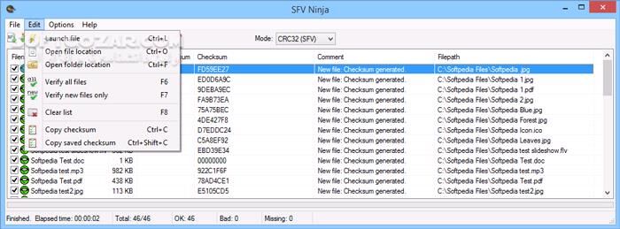 دانلود SFV Ninja - دانلود چک کردن فایل‌ ها - سافت گذر