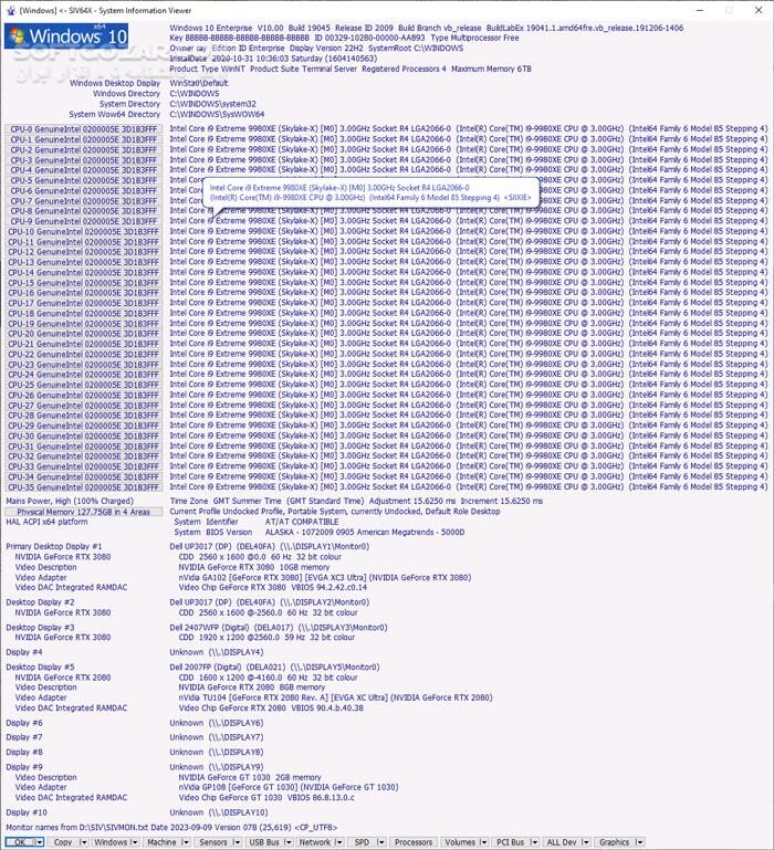 دانلود SIV (System Information Viewer) 5.77 - دانلود مشاهده کامل اطلاعات سخت افزاری - سافت گذر