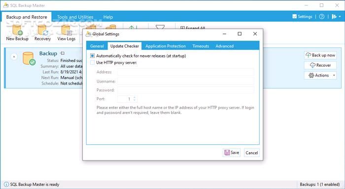 دانلود SQL Backup Master Enterprise 8.0.1017 - دانلود پشتیبان‌گیری از پایگاه‌های داده - سافت گذر