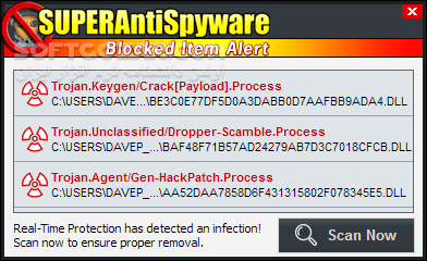 دانلود SUPERAntiSpyware Professional X 10.0.1280 + Offline Update - دانلود ضد جاسوس سوپر آنتی اسپایور - سافت گذر