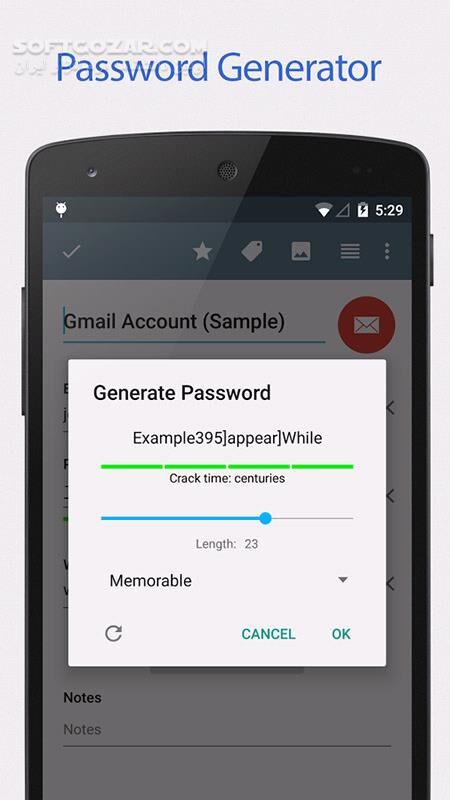 دانلود SafeInCloud Password Manager 22.2.7 for Android +5.0 - دانلود ذخیره ساز اطلاعات شخصی و محرمانه برای اندروید - سافت گذر