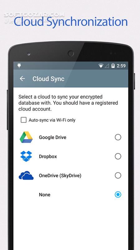 دانلود SafeInCloud Password Manager 22.2.7 for Android +5.0 - دانلود ذخیره ساز اطلاعات شخصی و محرمانه برای اندروید - سافت گذر