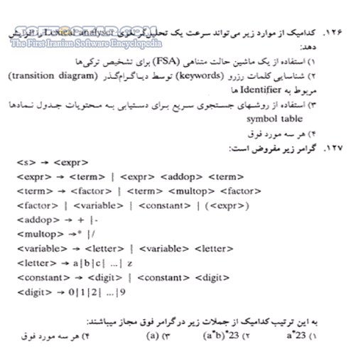 دانلود کنکور کارشناسی ارشد کامپیوتر - دانلود کتاب نمونه سوالات کنکور کارشناسی ارشد کامپیوتر - سافت گذر